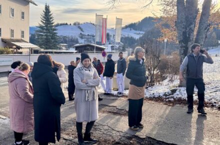 Erfolgreiche jährliche Übung zur Evakuierung des Gesundheitsresorts St. Josef